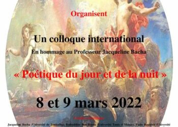 “Poétique du jour et de la nuit”, colloque en hommage à Mme Jacqueline Bacha, à Jendouba.