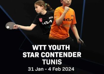 Tennis de Table: aujourd’hui démarrage d’un tournoi international à Radès.