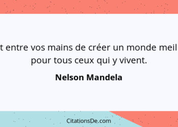Chronique : Ce monde est ce que nous en faisons.  Par Mansour M’henni