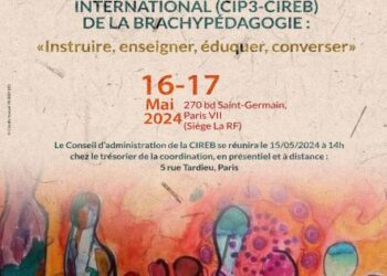3ème Colloque de la Cireb à Paris: Instruire, enseigner, éduquer, converser (16-17 mai 2024)